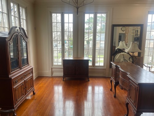 Natural wood antique - , dining