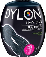 DYLON Washing Machine Fabric Dye Pod for Clothes & Soft Pack of 1, Navy Blue 