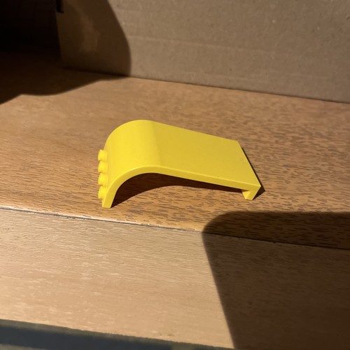 Vintage lego yellow 3x4x6 - vintage,