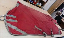 Premier Equine Bustino Lite 0g Turnout Sheet 6ft 3in Red (HAP)