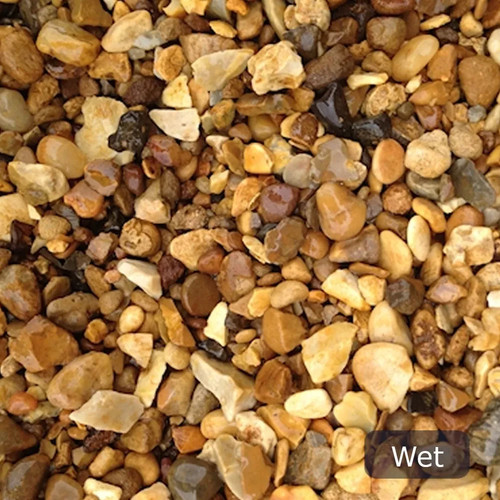 Golden gravel 20mm decorative - golden,