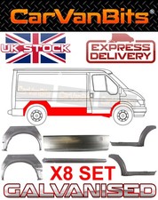 FOR FORD TRANSIT SWB 00-14 MK6 MK7 REAR WHEEL ARCH SIDE DOOR REPAIR PANEL SET