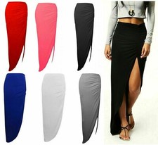  WOMENS LADIES RUCHED SIDE