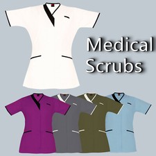 Medical Tunic Scrubs PIPING