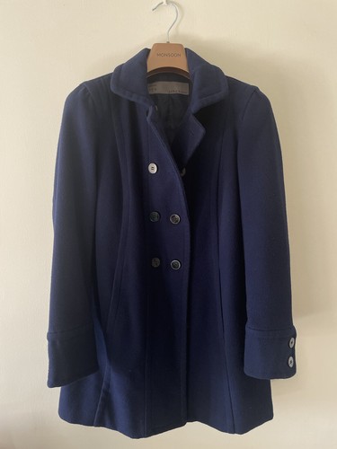 Zara blue coat - zara,
