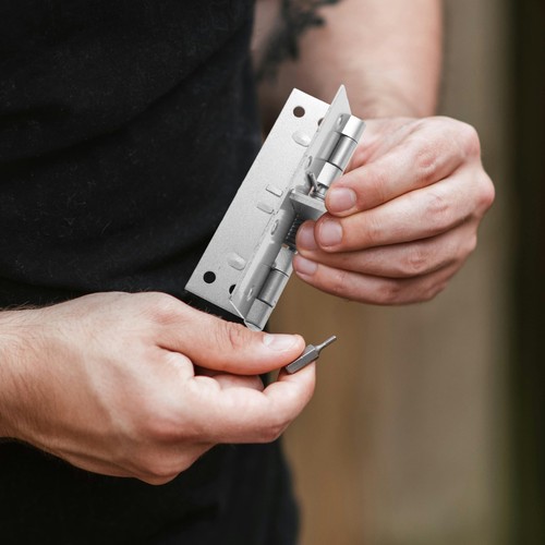 Garage door hinge automatic - garage,