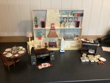 Vintage Sindy Bundle,Wall Of Sound,stereo,table,and Hostess Trolley