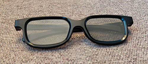 Reald glasses black plastic - glasses,