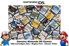 Genuine Nintendo DS Games –