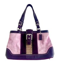 Coach Legacy Striped Pink &