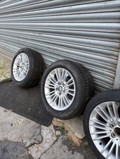 4x Used Pirelli Sottozero 3 Winter Tyres, BMW wheels, 225/55 R17, 2018, 4mm avg