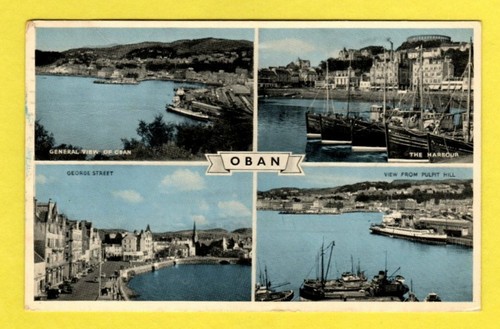 137 postcard oban - ,