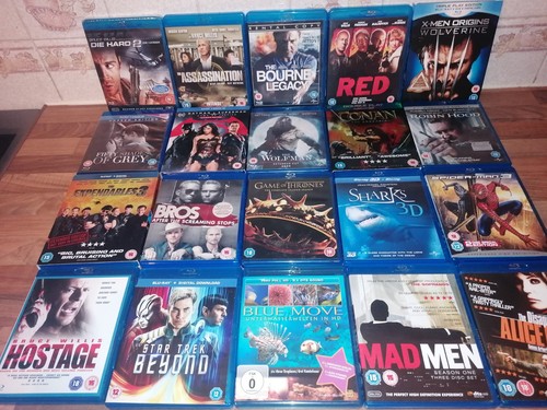 Blu ray mixed films - 20,