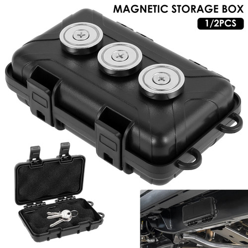 Portable magnetic key - key, box