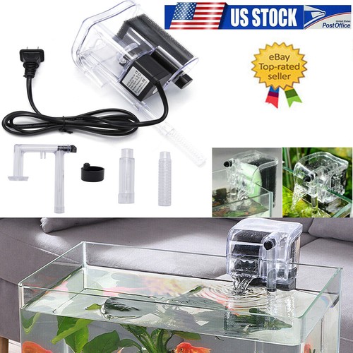 Aquarium waterfall filter - aquarium, pump