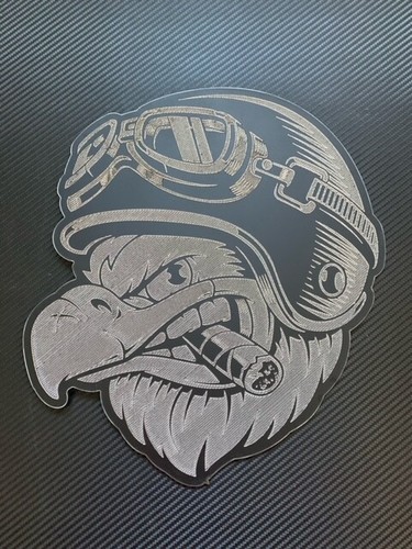 Eagle biker with cigar - eagle,