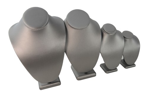 Steel grey leatherette - steel,