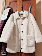 womens zara teddy coat