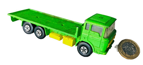Toy car green lorry matchbox - car,
