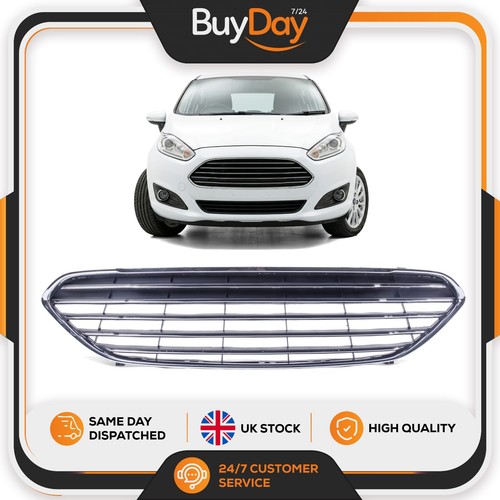 Front bumper grill chrome - front,
