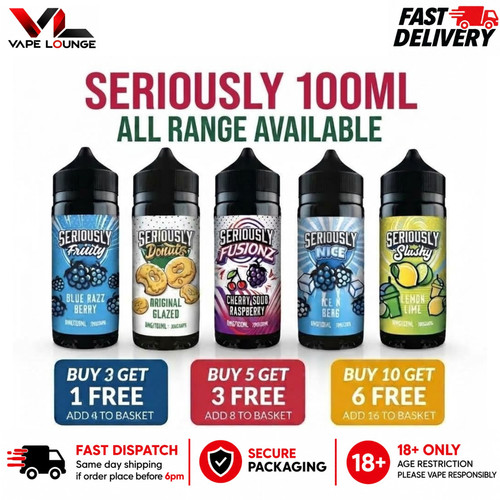 Seriously 100ml doozy vape - seriously, by