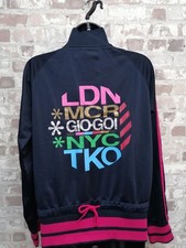 Women's Gio-Gio Track Jacket Retro LDN MCR NYC TKO Retro UK Large 