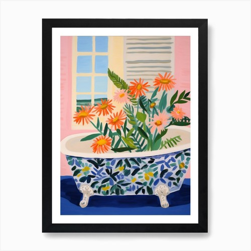 Bathtube full daisy - daisy, a