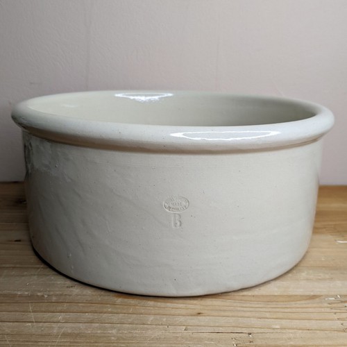 Antique crock bowl - crock, royal