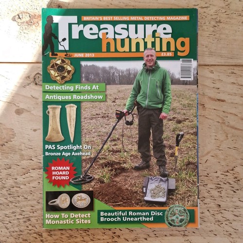 Treasure hunting magazine - treasure,