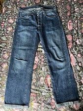 Mens LEVIS 501 XX LVC 1947 JEANS vintage size W33 L32 SELVEDGE BIG E 47501-0210