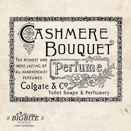 Water decal french - french, perfume