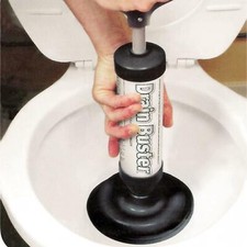 NEW TOILET UNBLOCKER POWERFUL DRAIN PLUNGER BUSTER SINK CLOG REMOVER SUCKER