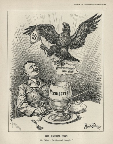 Rare punch cartoon 1938 - punch,