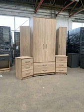 Wardrobe Set Bedside Bedroom