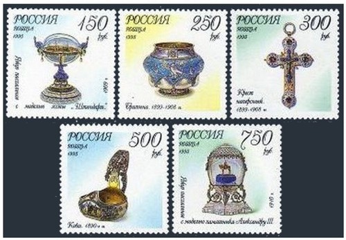 Russia 6275 6279 mnh michel - 6275-6279,,