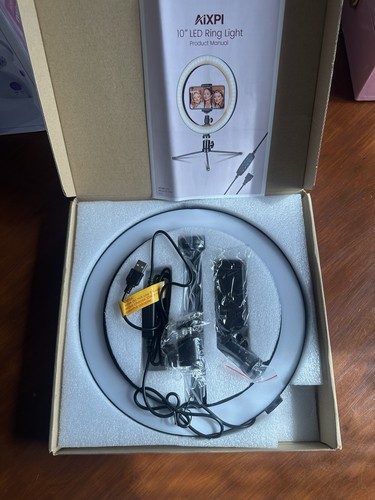 Led ring light with - with, /