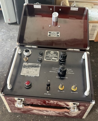 Avo test unit calibration - avo,