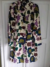 Boden Floral Patterned Coat