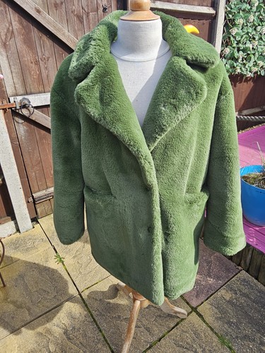 Pull bear faux fur jacket - &,
