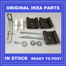 Ikea VIHALS safety anti tip set chest of drawers 6 new ORIGINAL parts x12