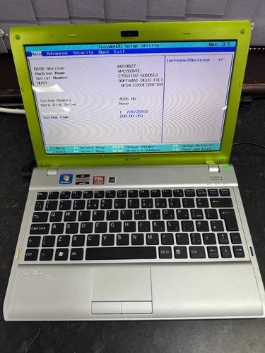 Sony vaio vpcyb3v1e laptop - vaio,