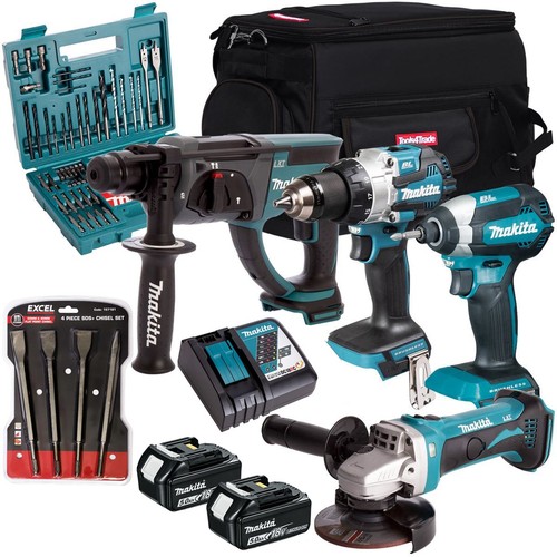 Makita 18v piece combo - makita, 2