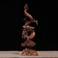 7.6" Vintage Chinese Carved