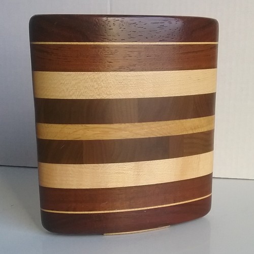 Single vintage wood and brass - single,