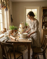 4 tier semi circle cake tins