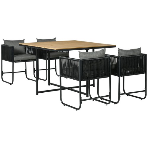 Rattan dining set - dining,
