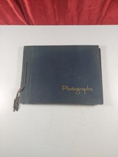 Antique Photo Album With