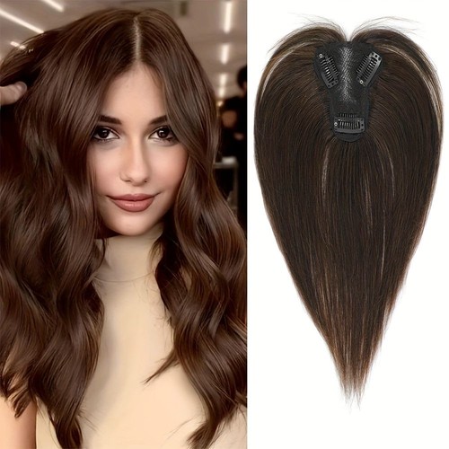 Clip hair toppers - in, with