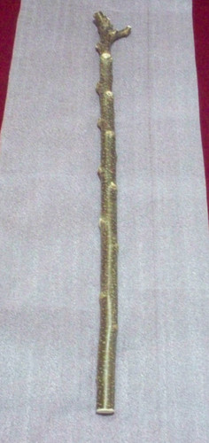 Hazel wood walking stick - wood,