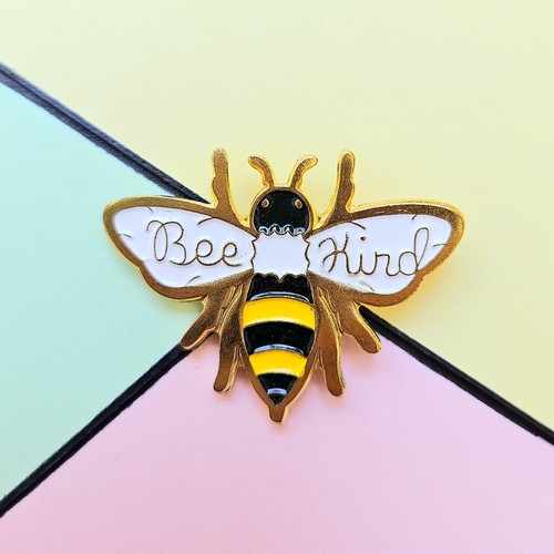 Bee kind - bee, enamel